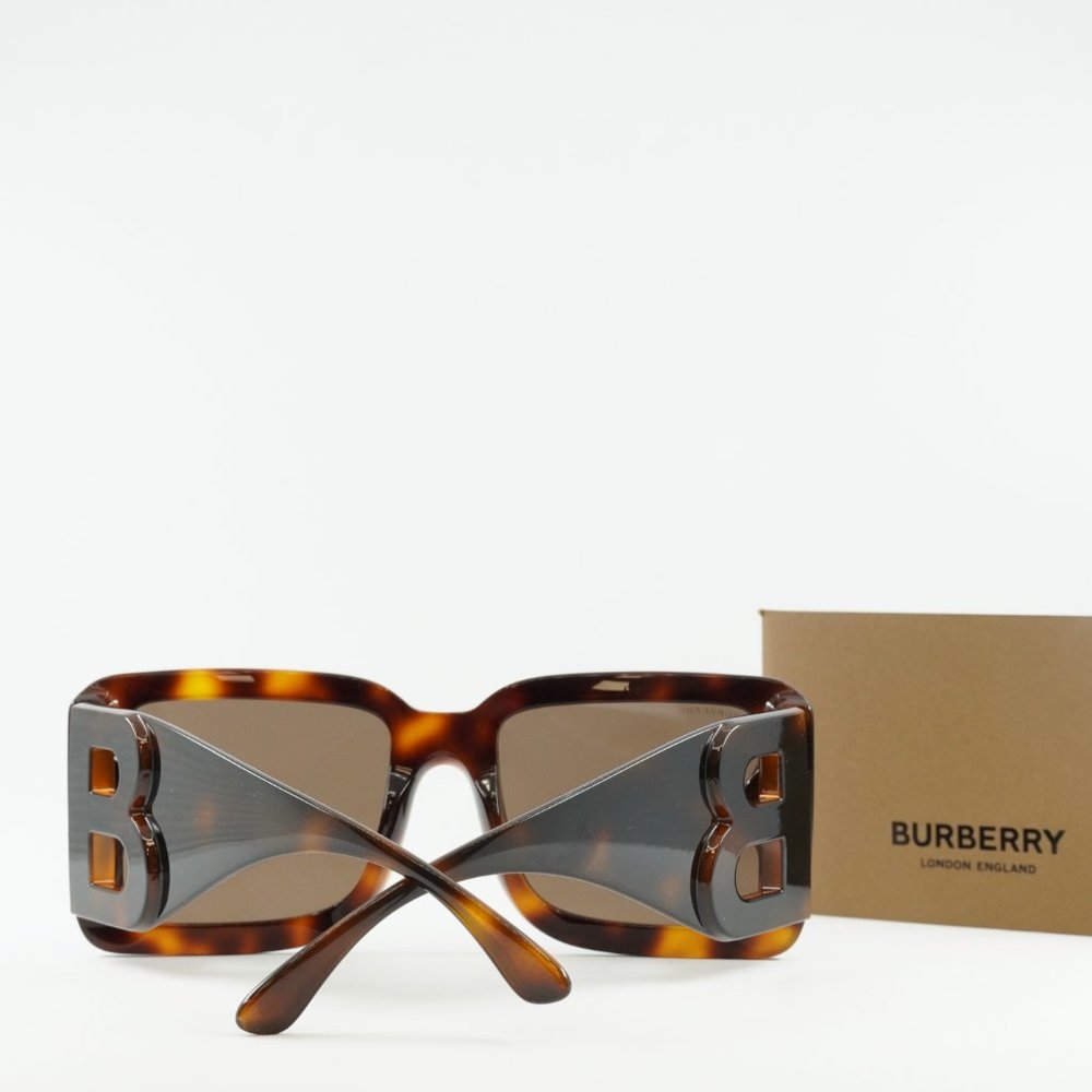 💯 NEW BURBERRY BE4312 331673 HAVANA BROWN SUNGLASSES - Picture 10 of 11